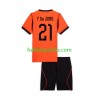 Camiseta Países Bajos Frenkie de Jong 21 Niño Primera Equipación Copa Mundo 2026 Camiseta Países Bajos Frenkie de Jong 21 Niño Primera Equipación Copa Mundo 2026
